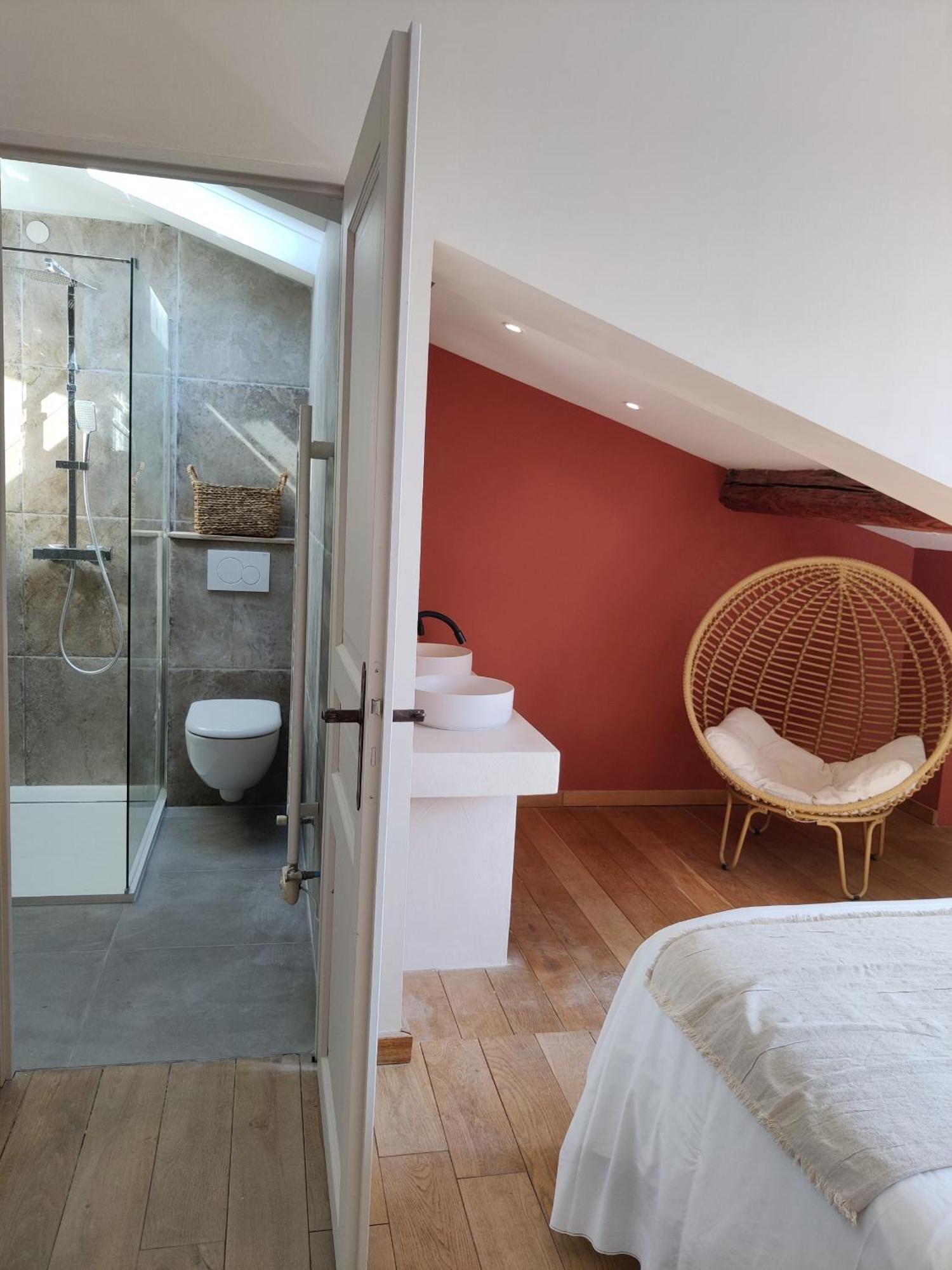 Mèze Chambres D'Hotes - Bed And Breakfast Les Palmiers חדר תמונה